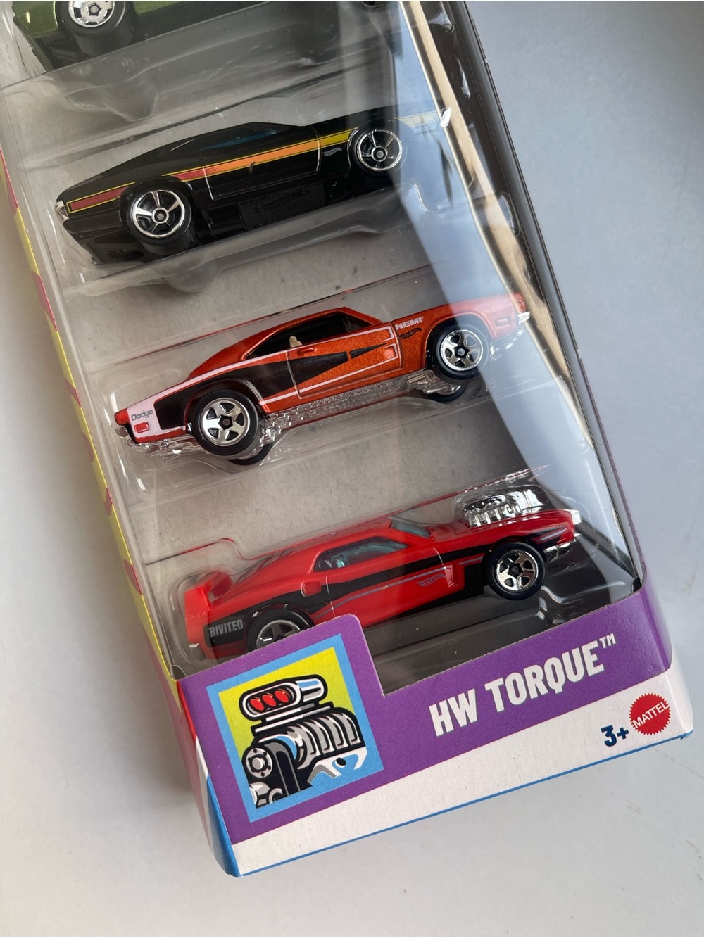 2026 Mattel Hot Wheels HW Torque 5-Pack - Pontiac Firebird, Ford Torino - Picture 5 of 5